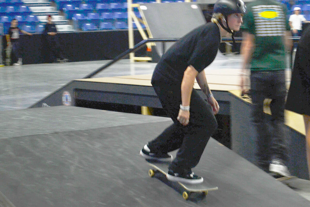 The 7 Generations Cup is a skateboarding competition that started on Friday, June 10. The ticketed event is scheduled to run until Sunday, June 12 at Langley Events Centre, and is open to the public. (Tanmay Ahluwalia/Langley Advance Times)