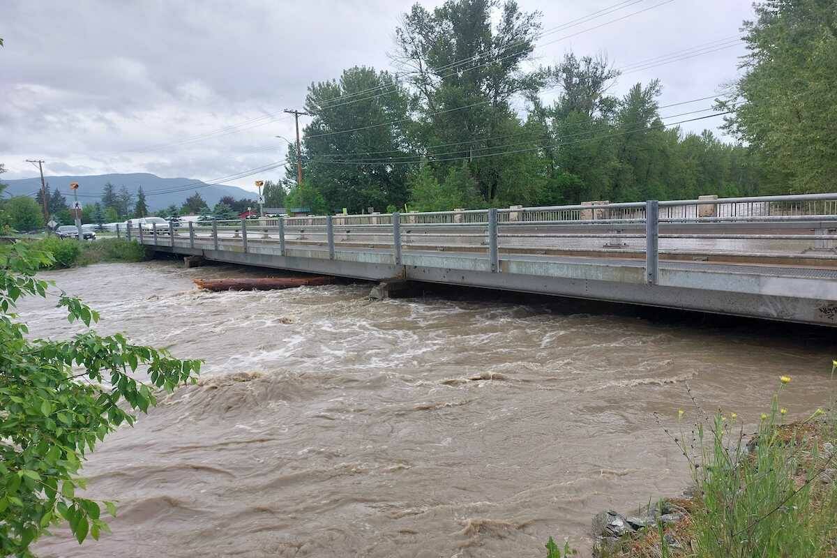 Bridge over Mission Creek at KLO and Spiers roads. (Photo/Jacqueline Gelineau)