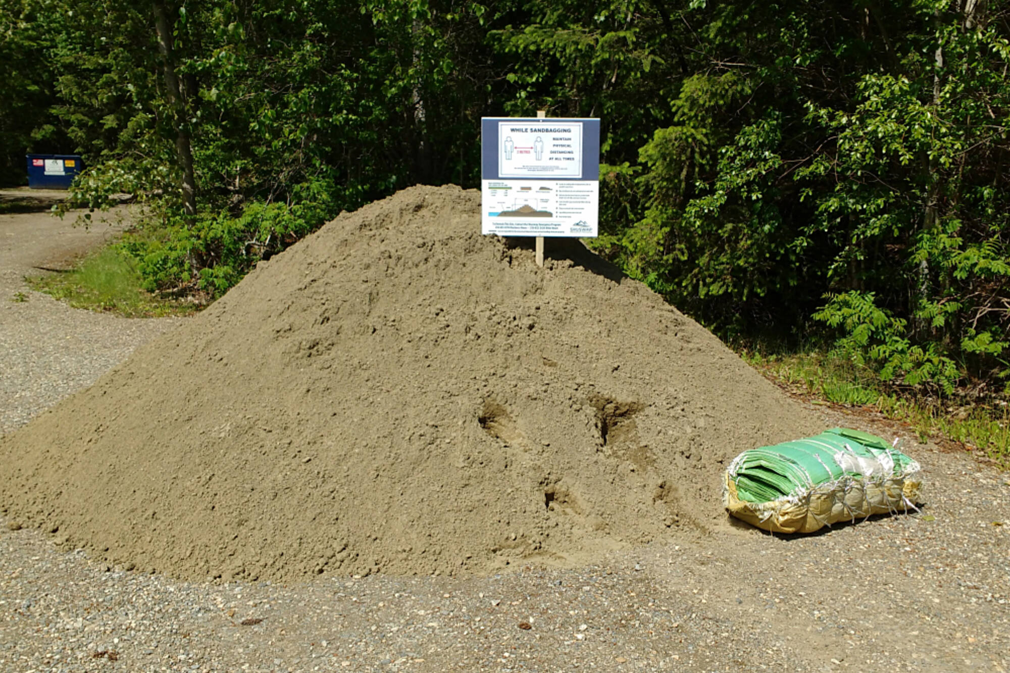 The Columbia Shuswap Regional District is making sand and bags available for filling. (CSRD file photo)