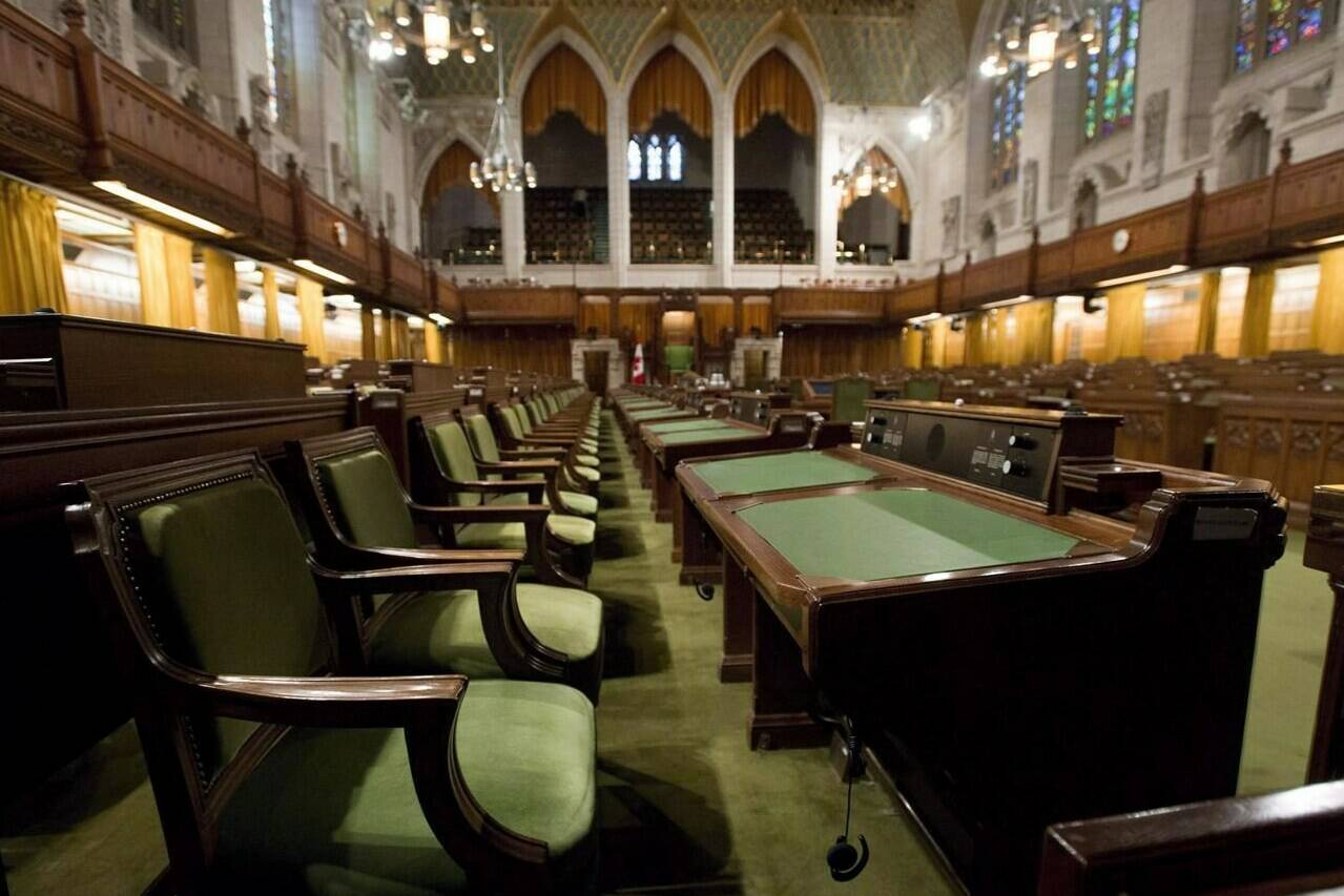 The House of Commons sits empty ahead the resumption of the session on Parliament Hill Friday September 12, 2014 in Ottawa. Philippe Dufresne, the government’s nominee to be the next federal privacy watchdog, says coming legislation must recognize privacy as a fundamental right. THE CANADIAN PRESS/Adrian Wyld