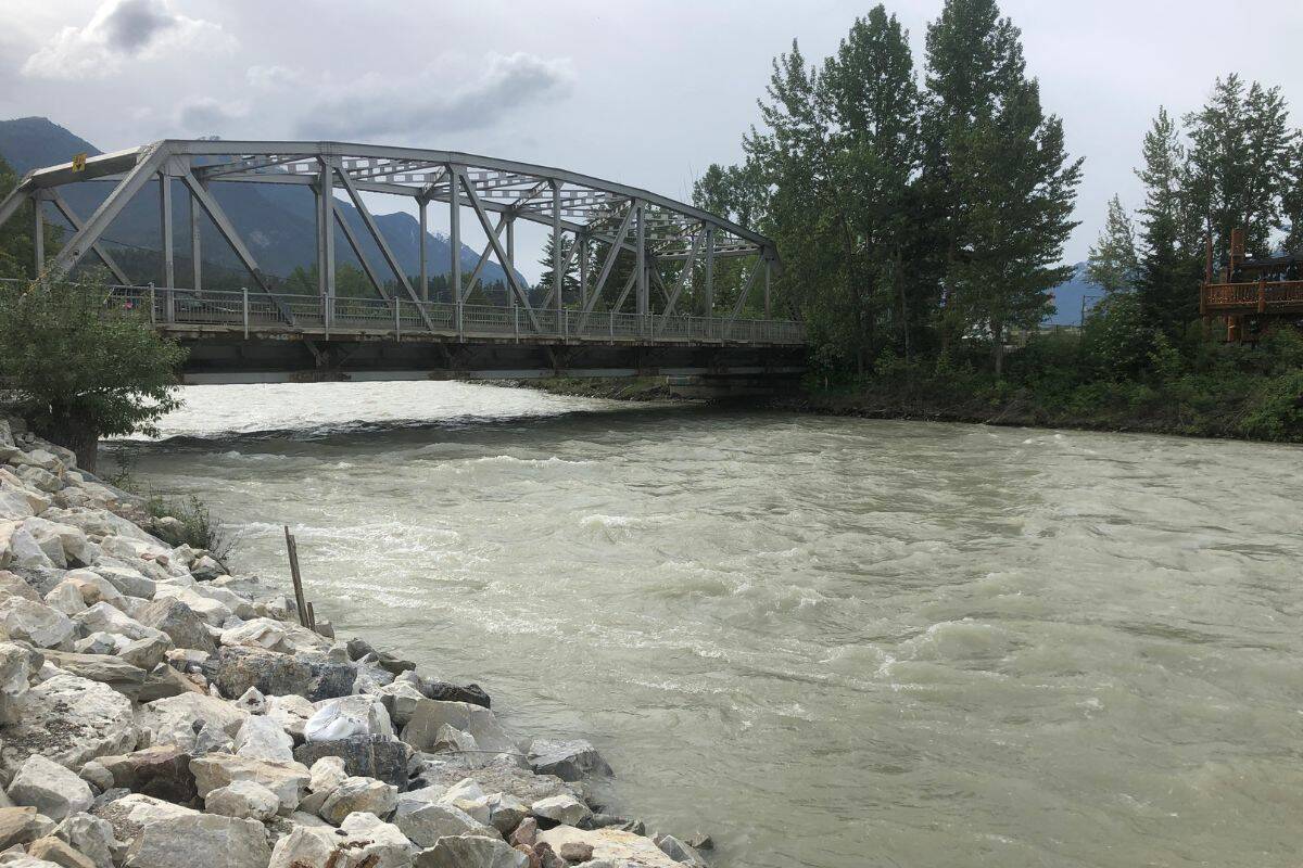 The Kicking Horse River in Golden. (Claire Palmer photo)
