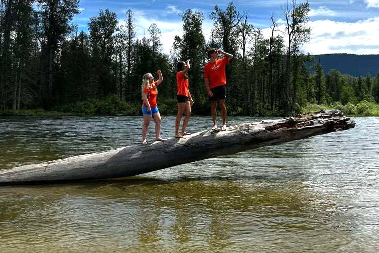 The Shuswap River Ambassadors keep an eye on water conditions and don’t yet advise floating on the Enderby waterway. (Contributed)
