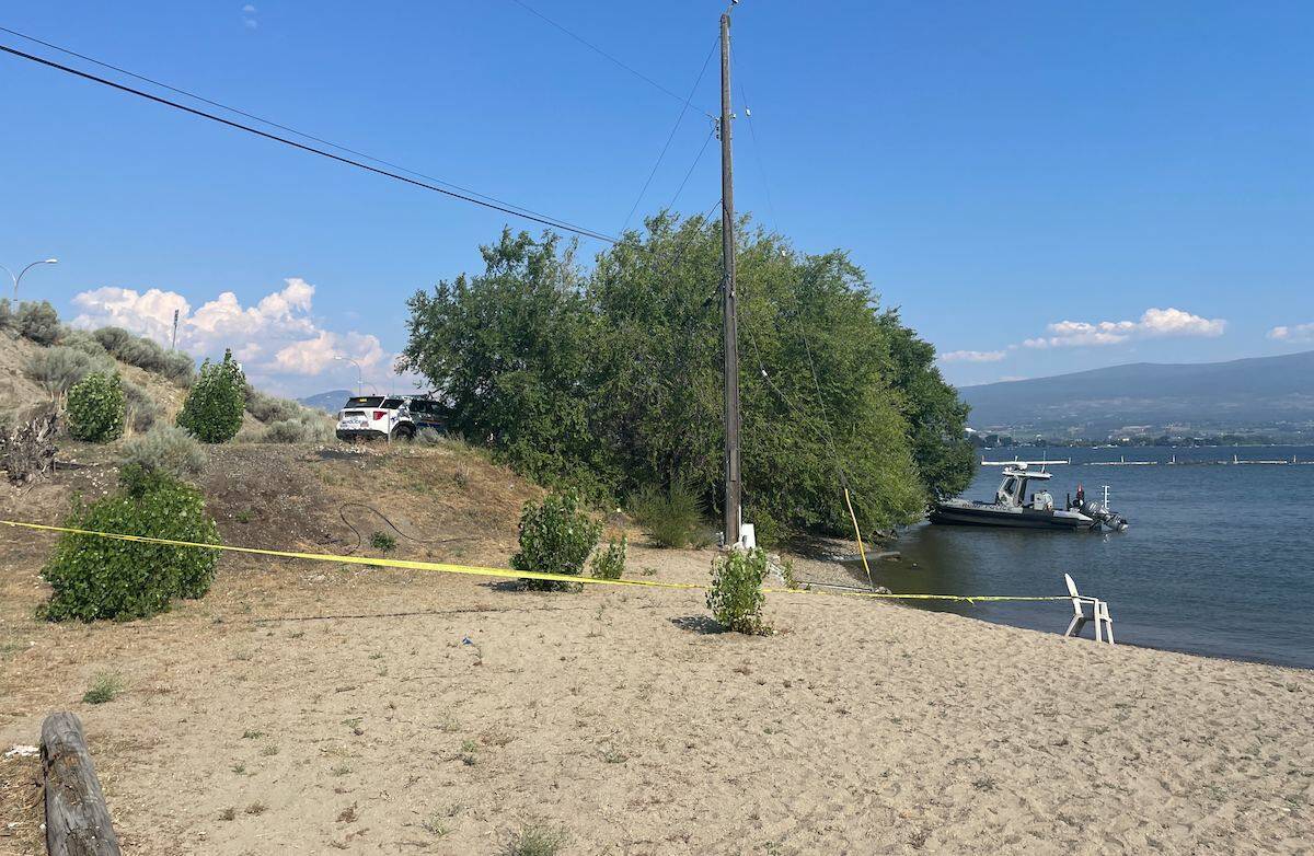 RCMP were called to an area near Shelter Bay Marina around 1:15 p.m. on Friday July, 29 after a call from a member of the public. (Gary Barnes/Capital News)