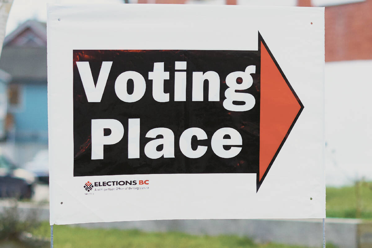 Nominations have closed for the next civic election to be held on Oct. 15, 2022. The official campaign period begins Sept .17. (Photo courtesy of Elections BC)