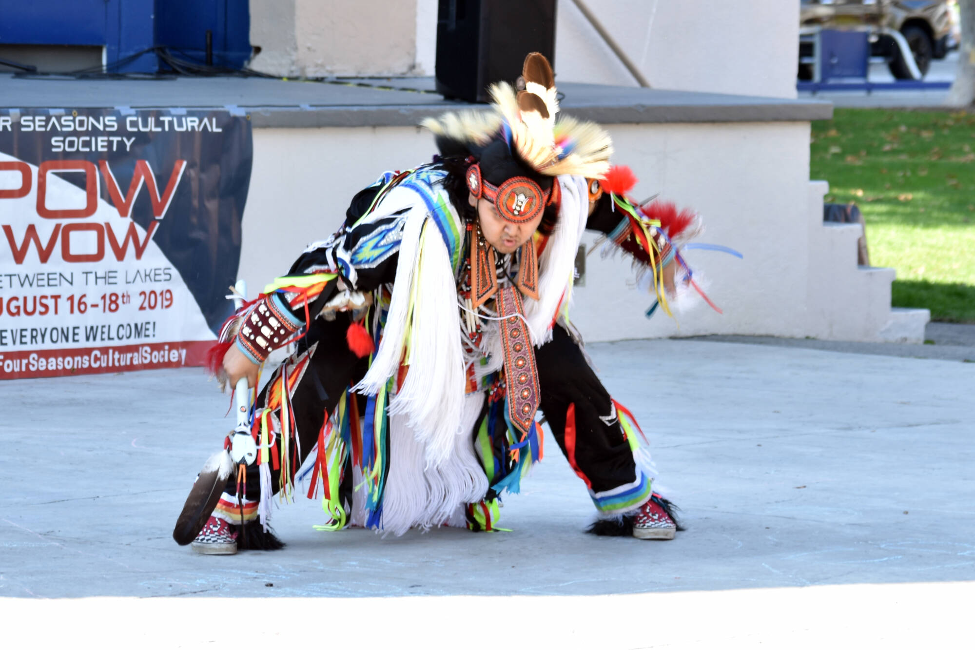 Celebration of Indigenous Culture and Resiliency in Penticton's Gyro Park on the second National Day of Truth and Reconciliation. (Brennan Phillips - Western News)