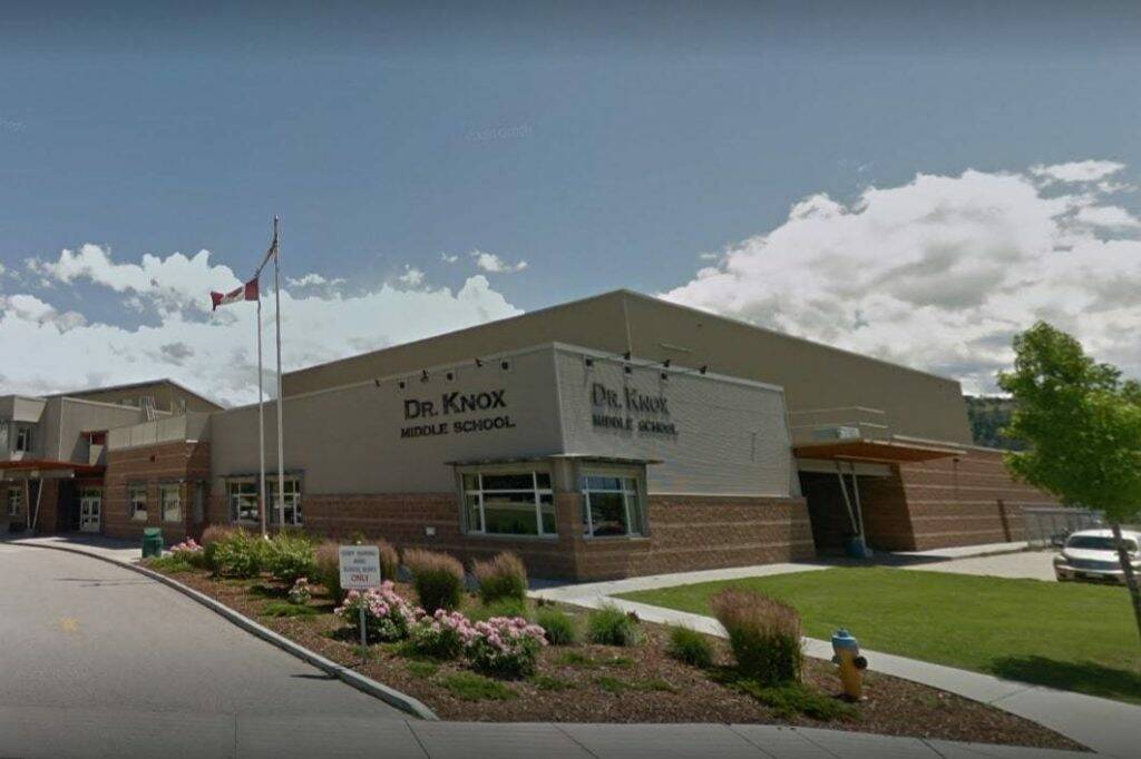Ecole Dr. Knox Middle School offers dual French Immersion and English track curriculums. (File photo)