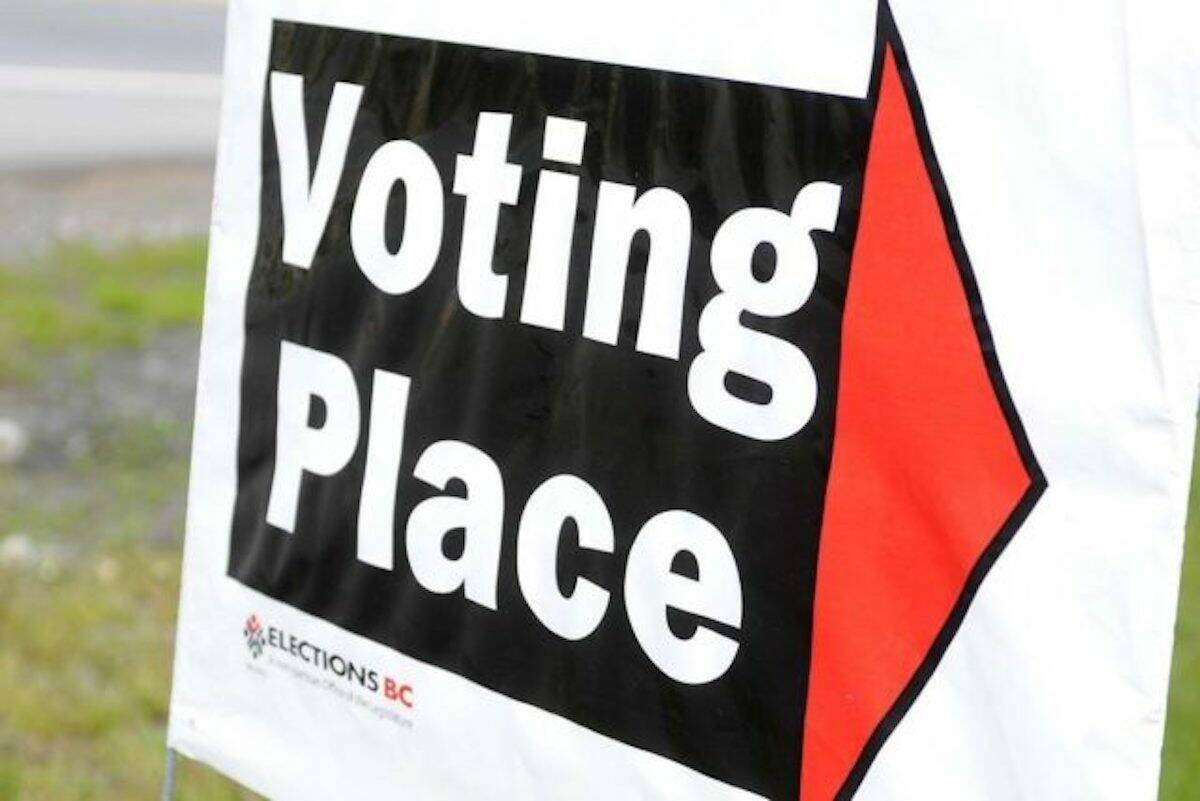 General voting day for the B.C. municipal elections is Saturday, Oct. 15. 
(Black Press file photo)