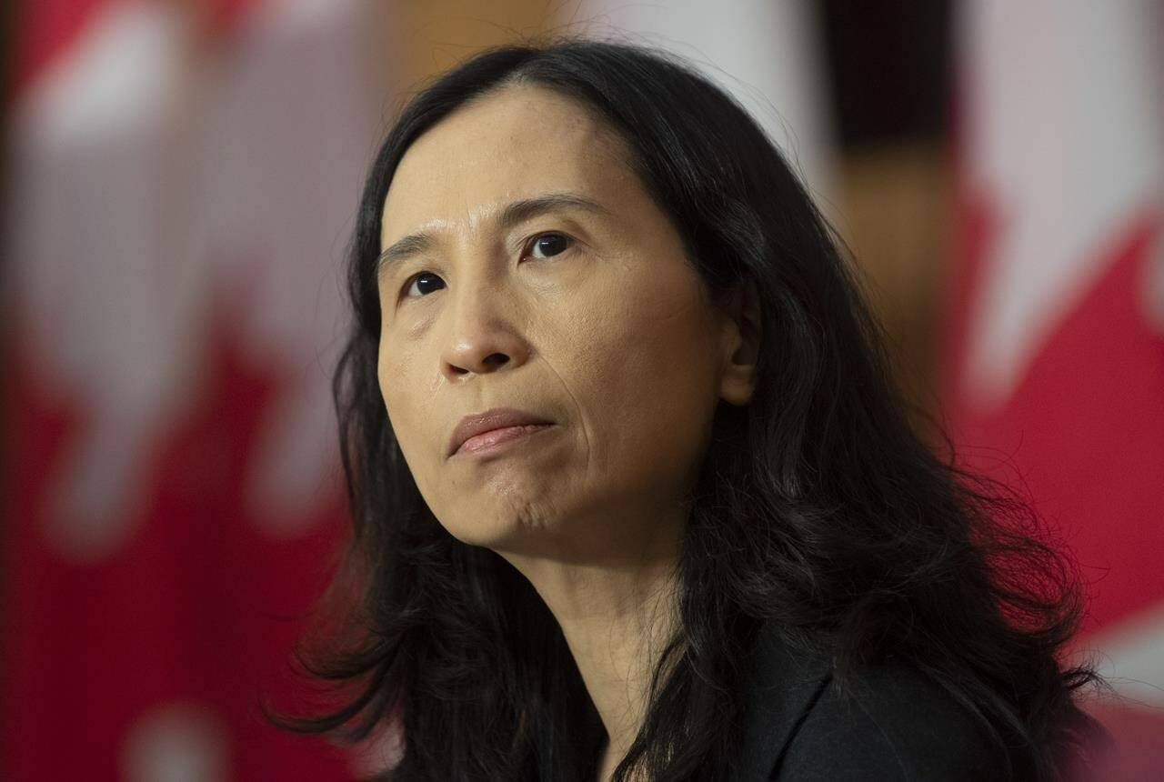 Chief Public Health Officer Theresa Tam listens to a question during a news conference Tuesday January 5, 2021 in Ottawa. Canada’s chief public health officer says she is preparing for “worst case scenario” COVID-19 variants, as early signs show a fall resurgence of the virus. THE CANADIAN PRESS/Adrian Wyld