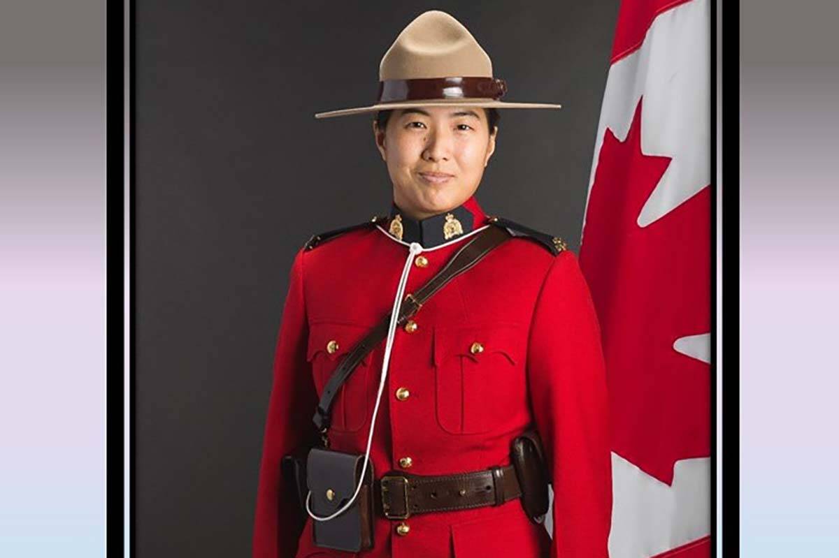 Burnaby Const. Shaelyn Yang, 31, was killed while on duty Oct. 18, 2022. (Photo courtesy of BC RCMP Commander Dwayne McDonald/@RCMP_GRC_EDIVCO/Twitter)
