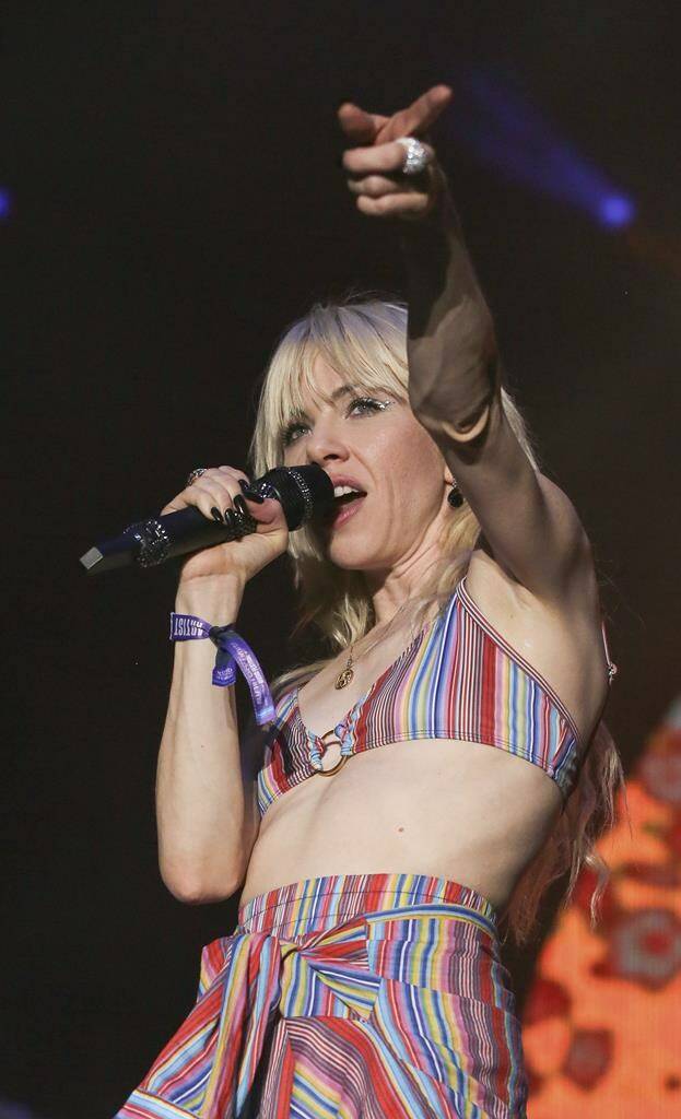 Carly Rae Jepsen performs on Day 1 of the Austin City Limits Music Festival’s first weekend at Zilker Park on Friday, Oct. 7, 2022, in Austin, Texas. (Photo by Jack Plunkett/Invision/AP)