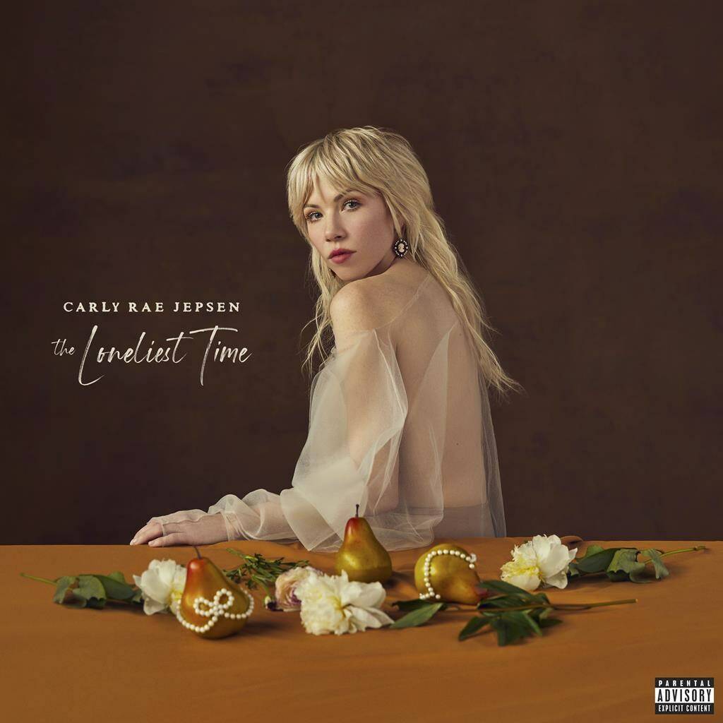 This cover image released by Interscope Records shows “The Loneliest Time” by Carly Rae Jepsen. (Interscope Records via AP)