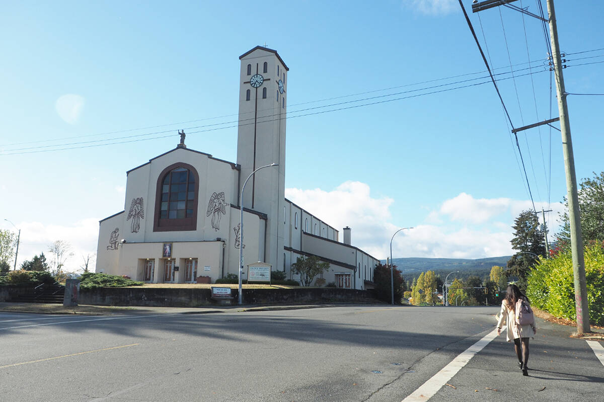 St. Peter’s Roman Catholic Church in Nanaimo. (Chris Bush/News Bulletin)
