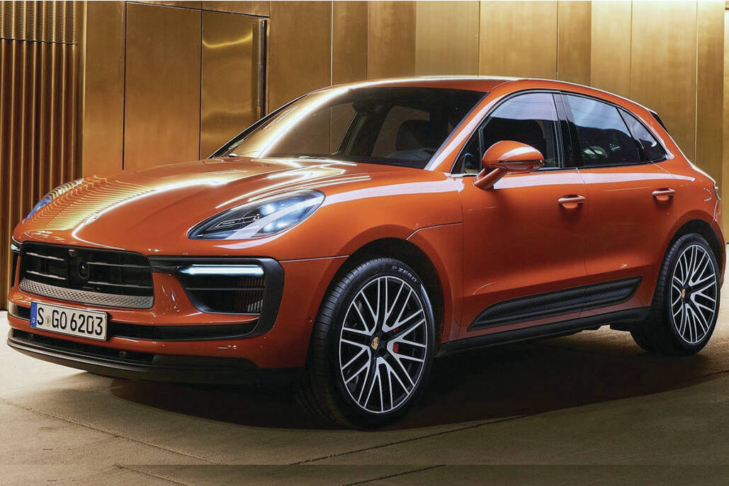 The current Porsche Macan, pictured, will be replaced by a new model later in 2022 and there will also be an electric version, although on a dedicated EV platform. PHOTO: PORSCHE