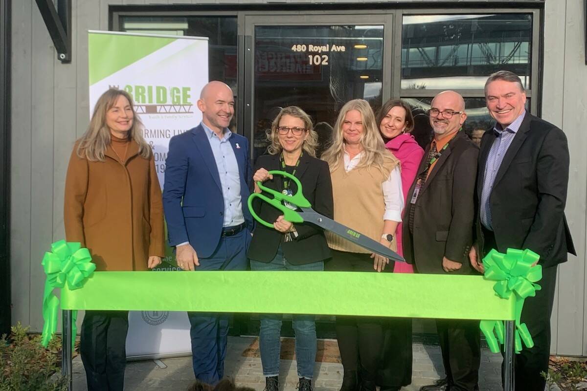 A ribbon cutting ceremony was held to open the second adult withdrawal management facility in Kelowna on Dec. 7, 2022. (Brittany Webster/Capital News)