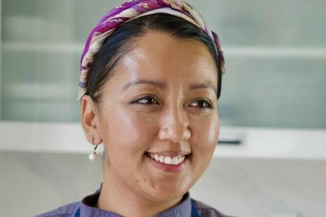 Sunta Sem, seen in an undated handout photo, is a Toronto private chef and caterer who sells meals through the Cookin app. Sem will swap sweet potatoes for other root vegetables like parsnips or when preparing food with greens, opt for Boston lettuce, which she says hasn’t risen in price too much. THE CANADIAN PRESS/HO-Cookin