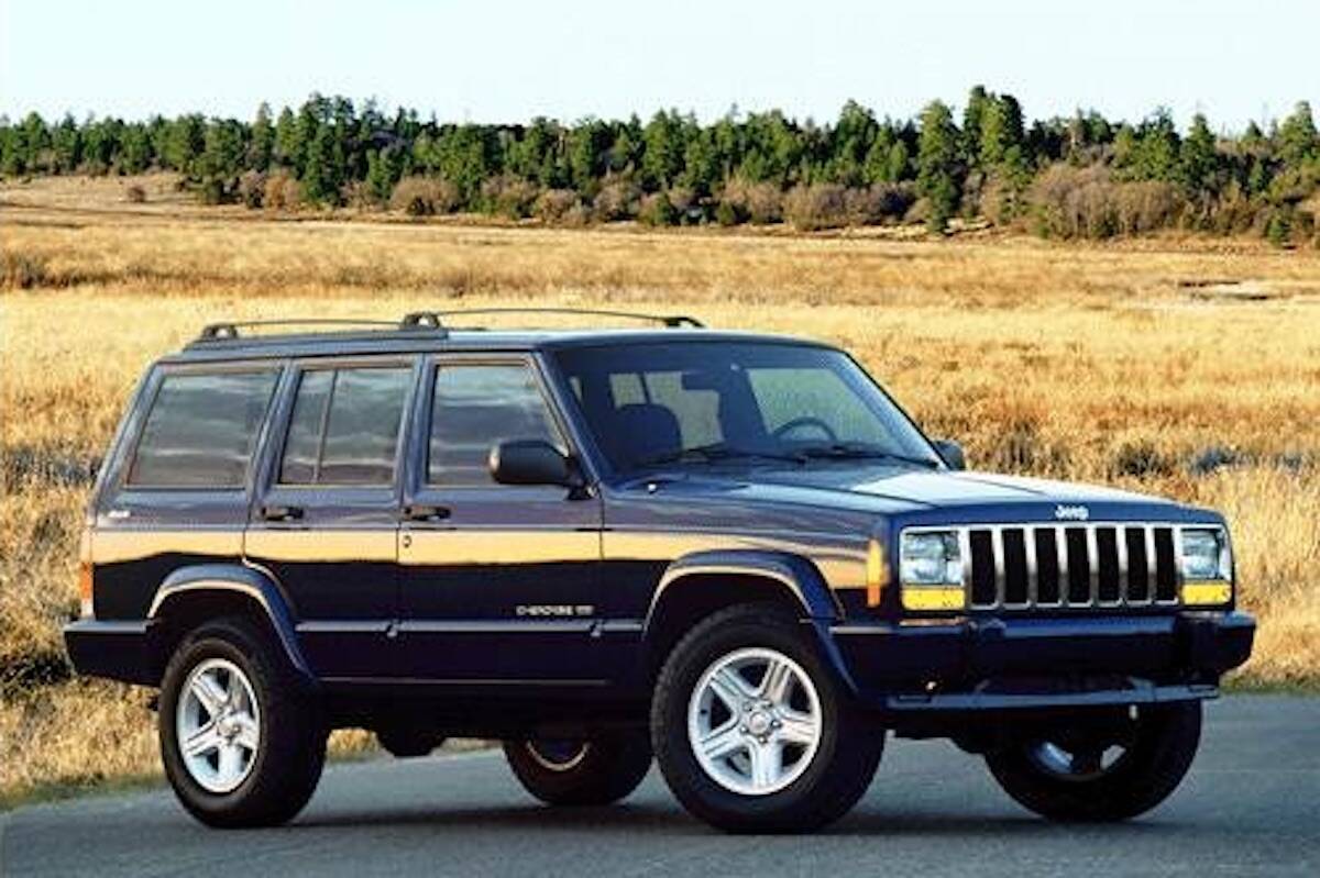 A similar-looking Jeep Cherokee is being sought by Merritt RCMP after shots were fired from it on Dec. 19. (Lower Mainland District RCMP/Submitted)