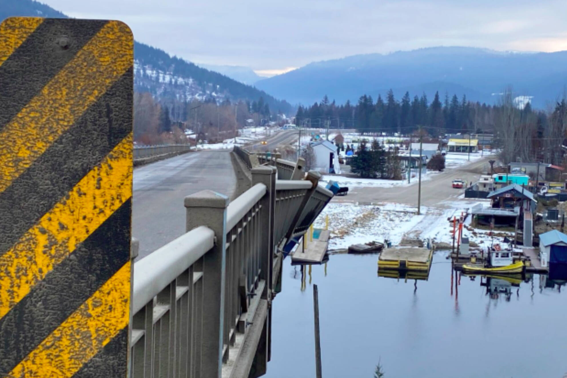 District of Sicamous council is sending a letter to the B.C. Ministry of Transportation and Infrastructure to emphasize the need to prioritize and expedite the R.W. Bruhn Bridge replacement project due to safety hazards in its current state. (District of Sicamous photo)