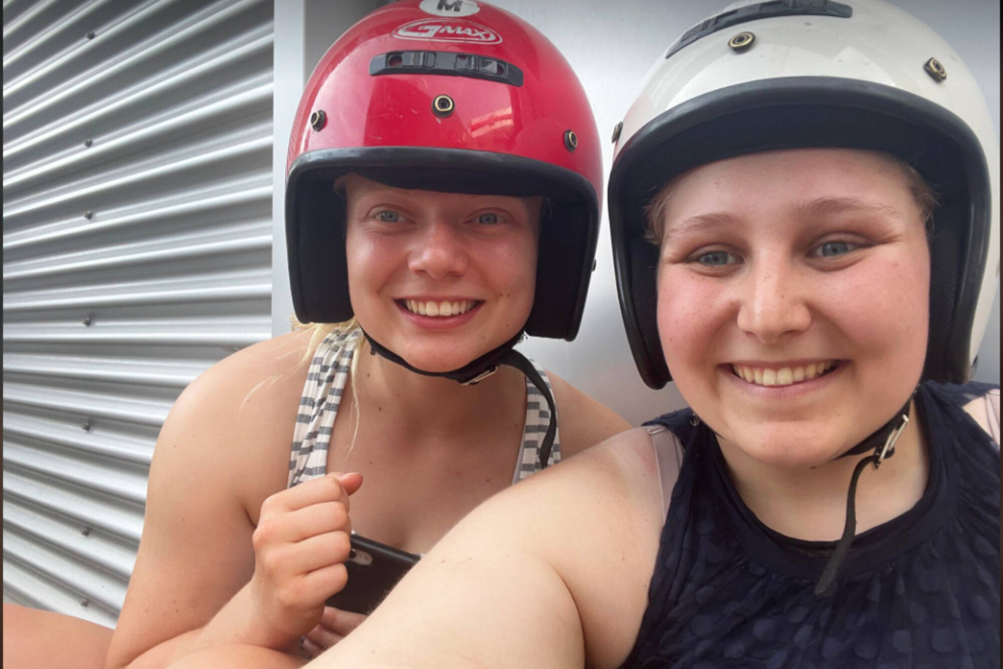 Salmon Arm’s Lily Brook and Maggie Manning had an opportunity to compete in each other’s sport, adaptive boxing and sledge hockey, on season five of All-Round Champion. (Contributed)