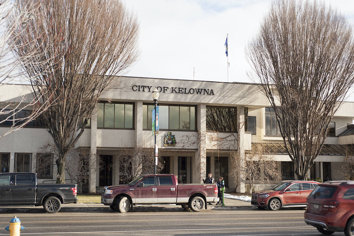 Kelowna City Hall. (File photo)