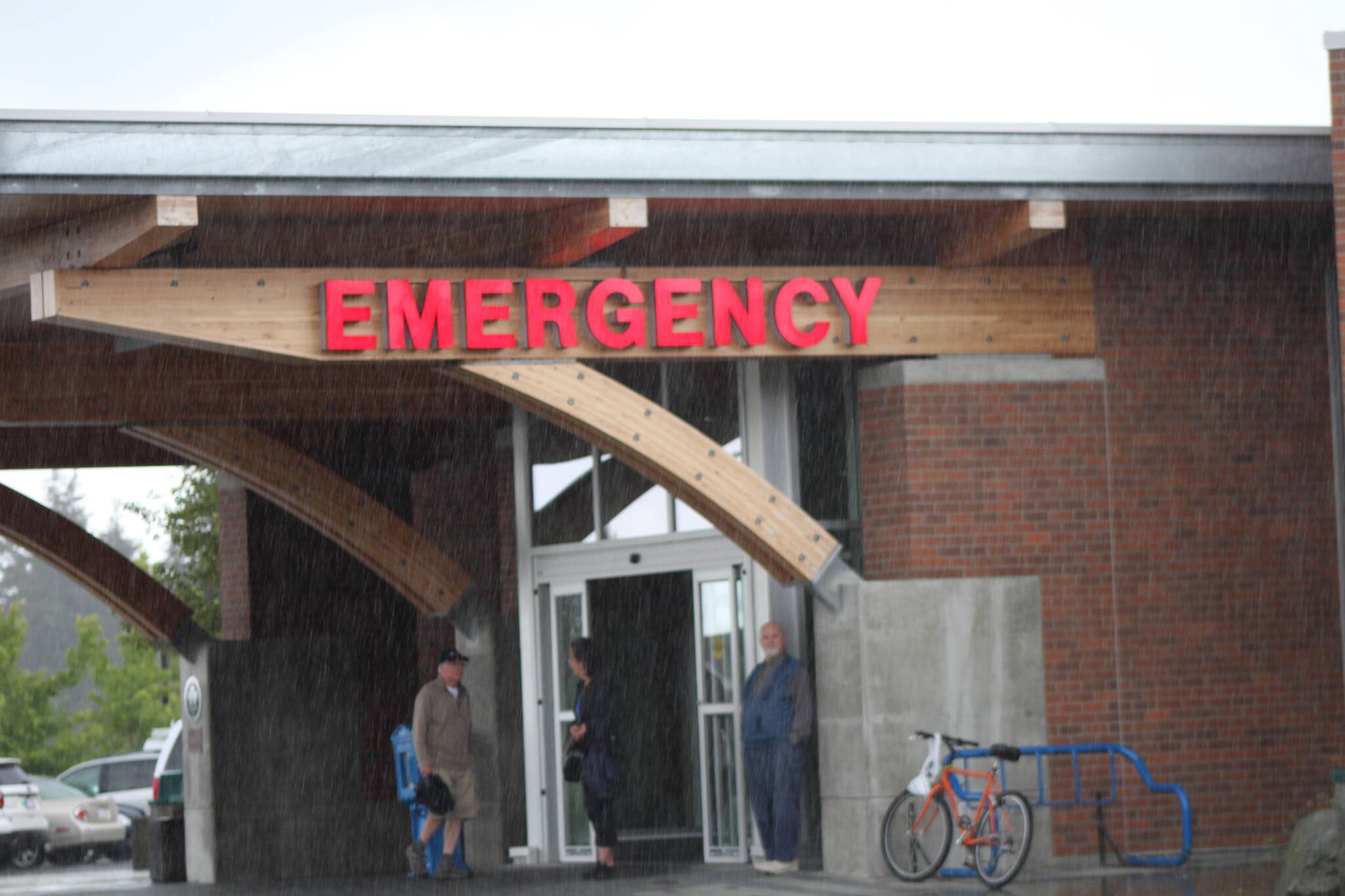 The emergency room entrance at Nanaimo Regional General Hospital. (John McKinley file photo)