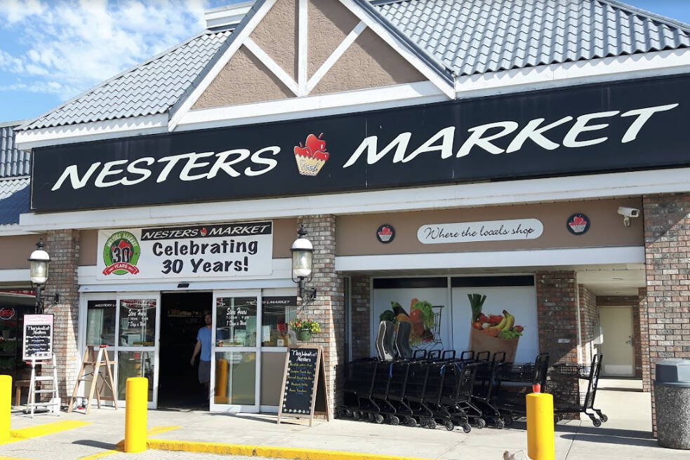 A Penticton man has pleaded guilty to driving a vehicle into a Summerland Nesters store clerk in the summer of 2021. (Google)