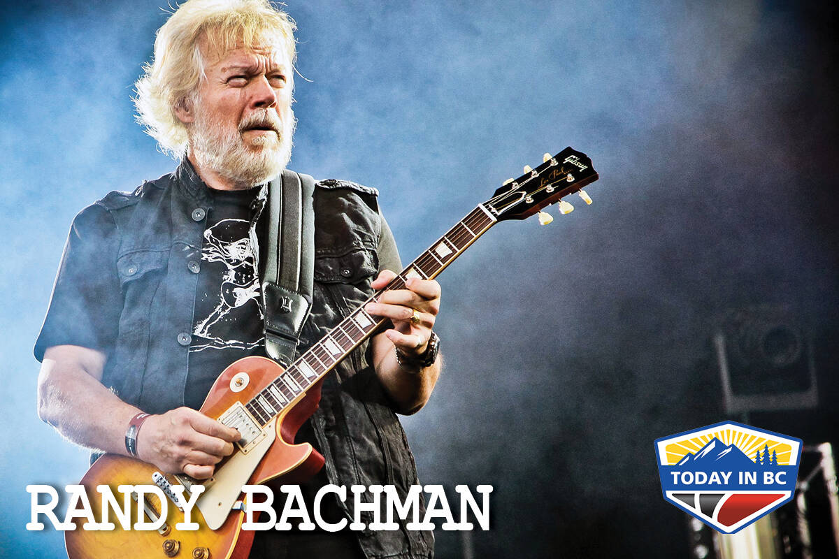 Randy Bachman on stage at Vancouver Island Musicfest. (Facebook photo)