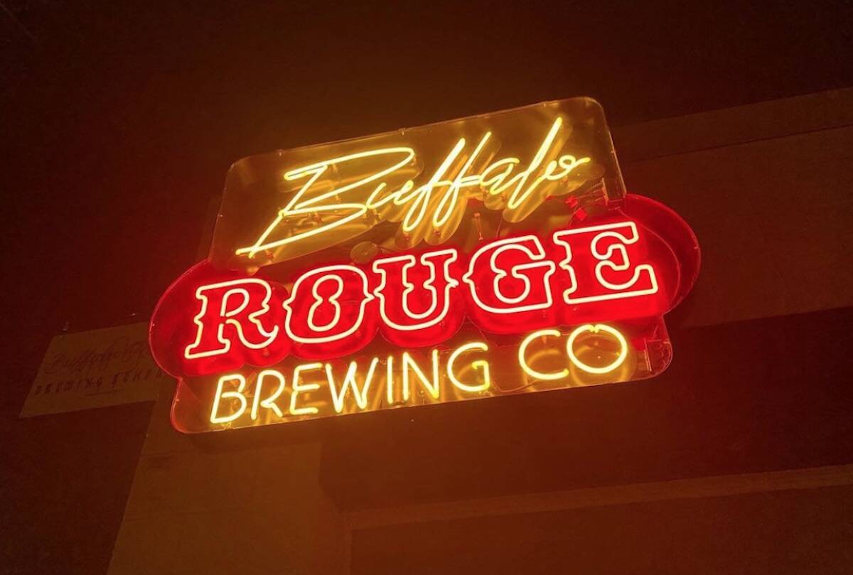 Kelowna’s newest brewery, Buffalo Rouge Brewing, is set to open in the spring. (@buffalo.rouge.brewing/Instagram)