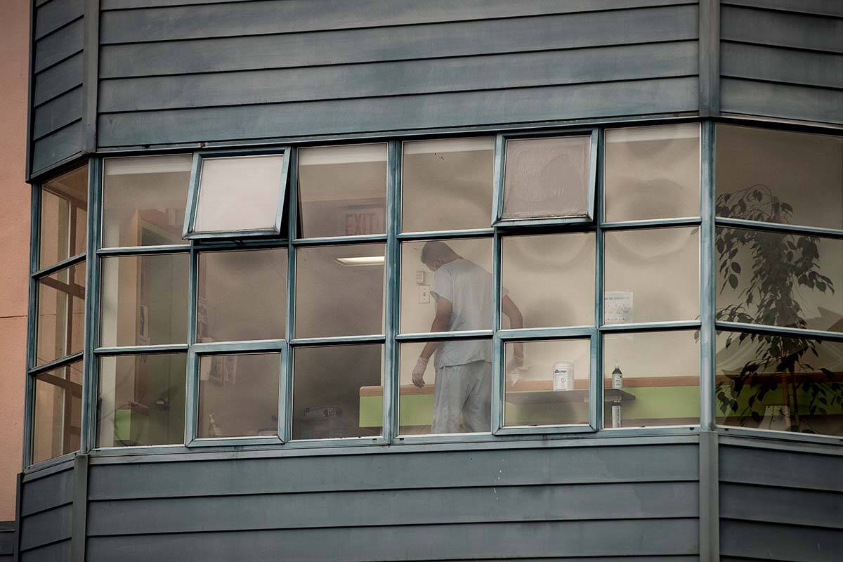 People working in long-term care have filed the most approved COVID-19 compensation claims to WorkSafeBC since 2020, out of all the different work sectors in B.C. THE CANADIAN PRESS/Darryl Dyck