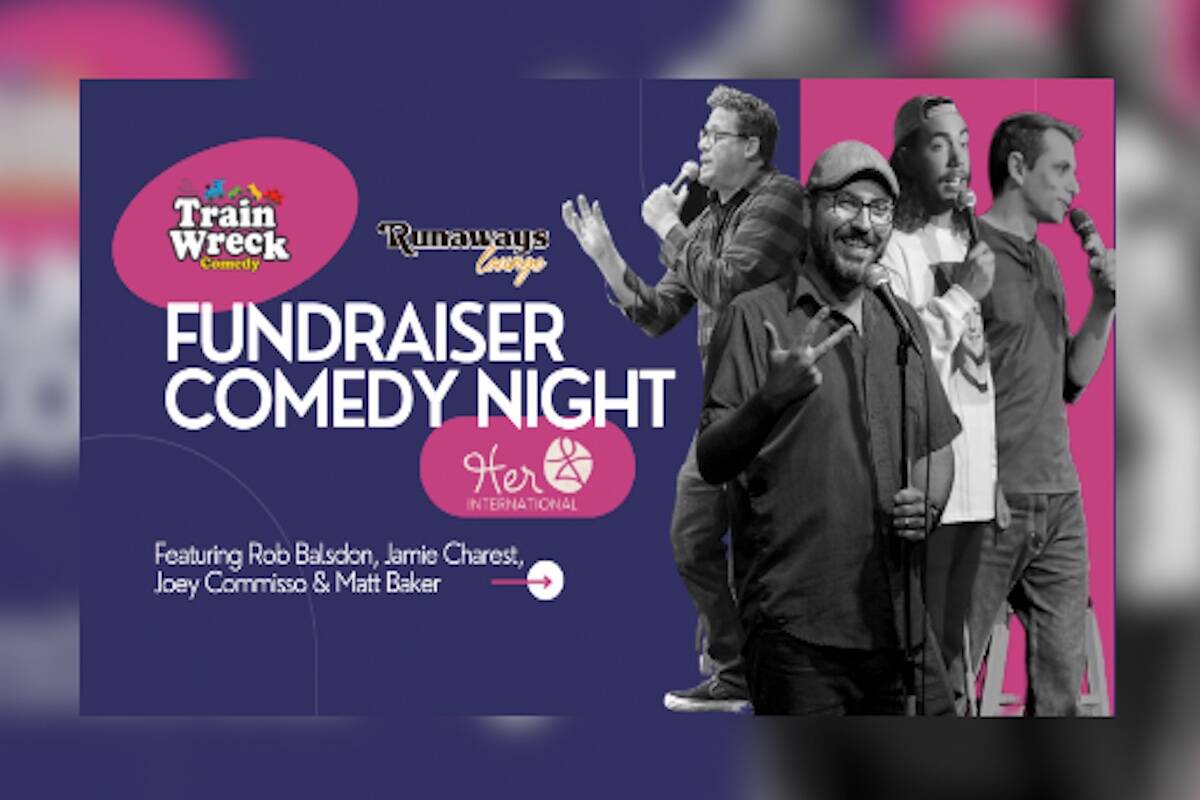 Fundraiser comedy night is Feb. 23 at Runaways Lounge. (Train Wreck Comedy)