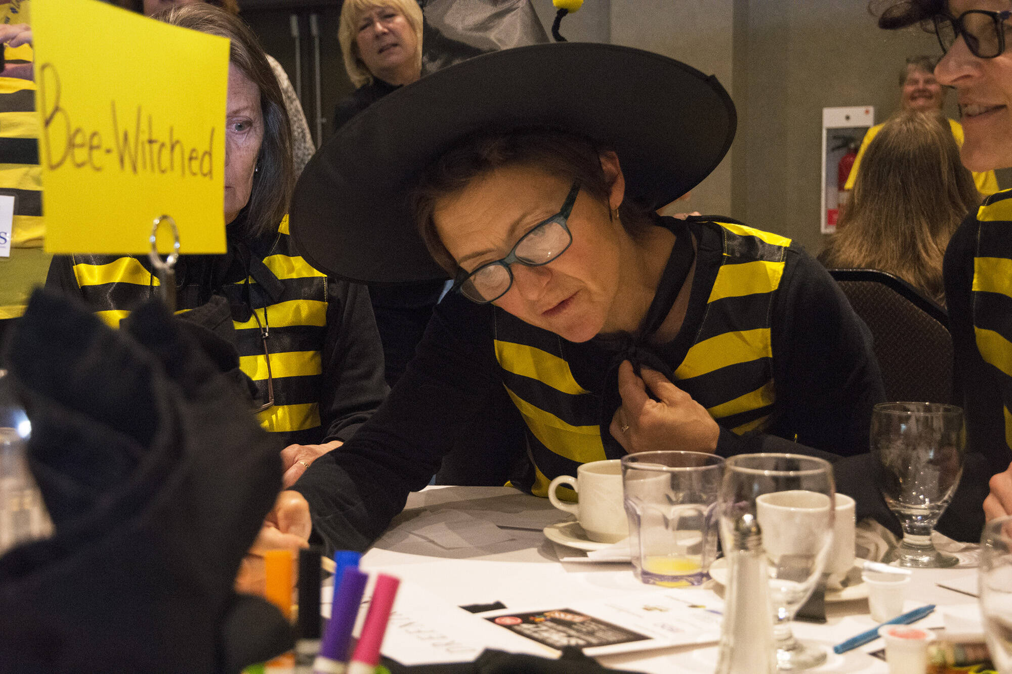 Team Bee-Witched has been superbly successful in previous spelling bees in Salmon Arm, this one in 2018. (File photo)