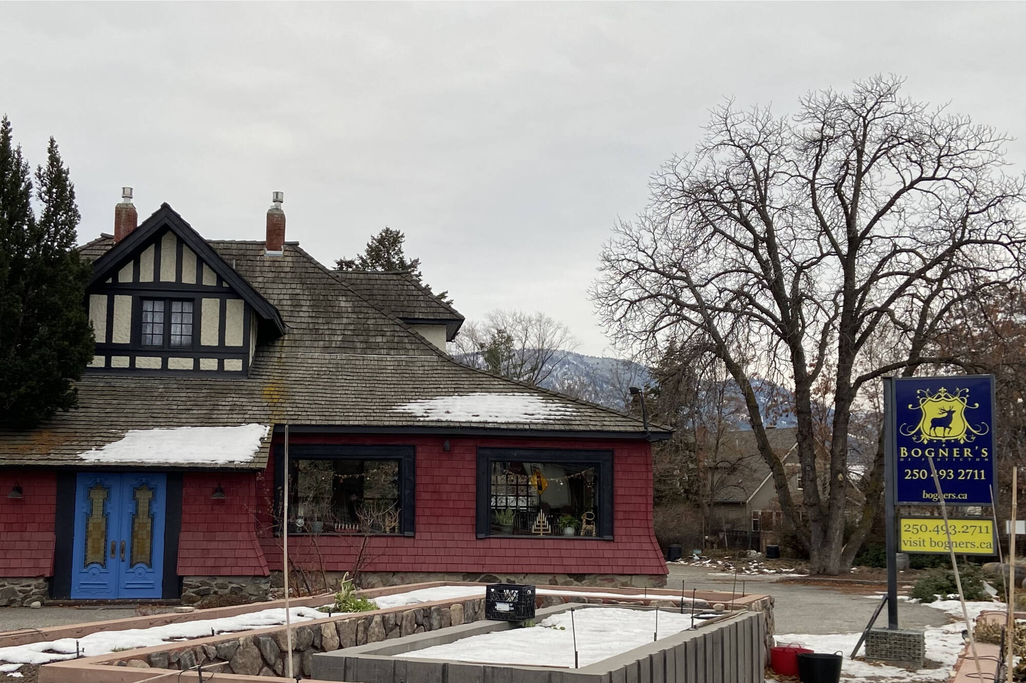 Built-in 1915, this Tudor-style home that has been Bogner’s restaurant since 1976 will be torn down and turned into office space. (Monique Tamminga Western News)