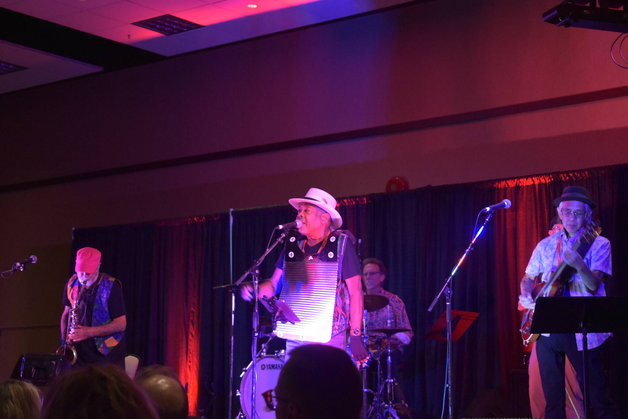 Southern Californian jazz group Gator Nation entertain those at the Penticton Trade and Convention Centre at the Pentastic Jazz Festival on Saturday, Sept. 10.