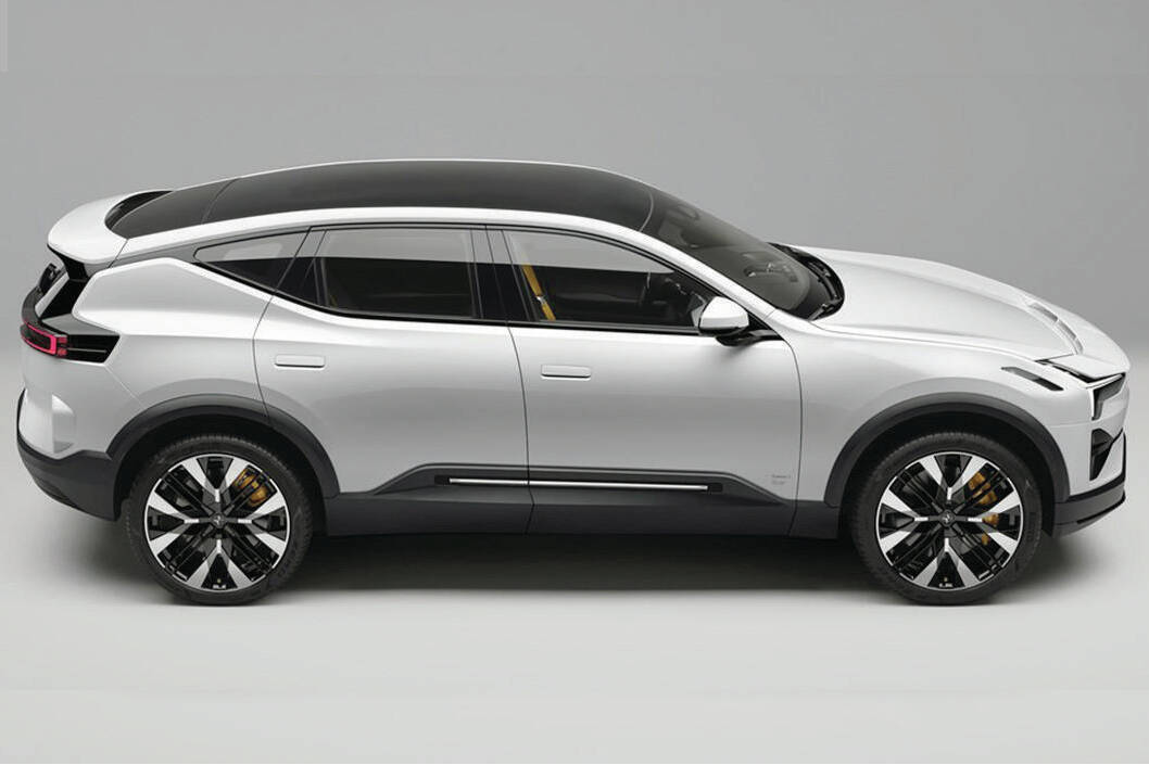 The Polestar 3 will have front and rear electric motors and will be built alongside the Volvo XC90 in the United States. PHOTO: POLESTAR