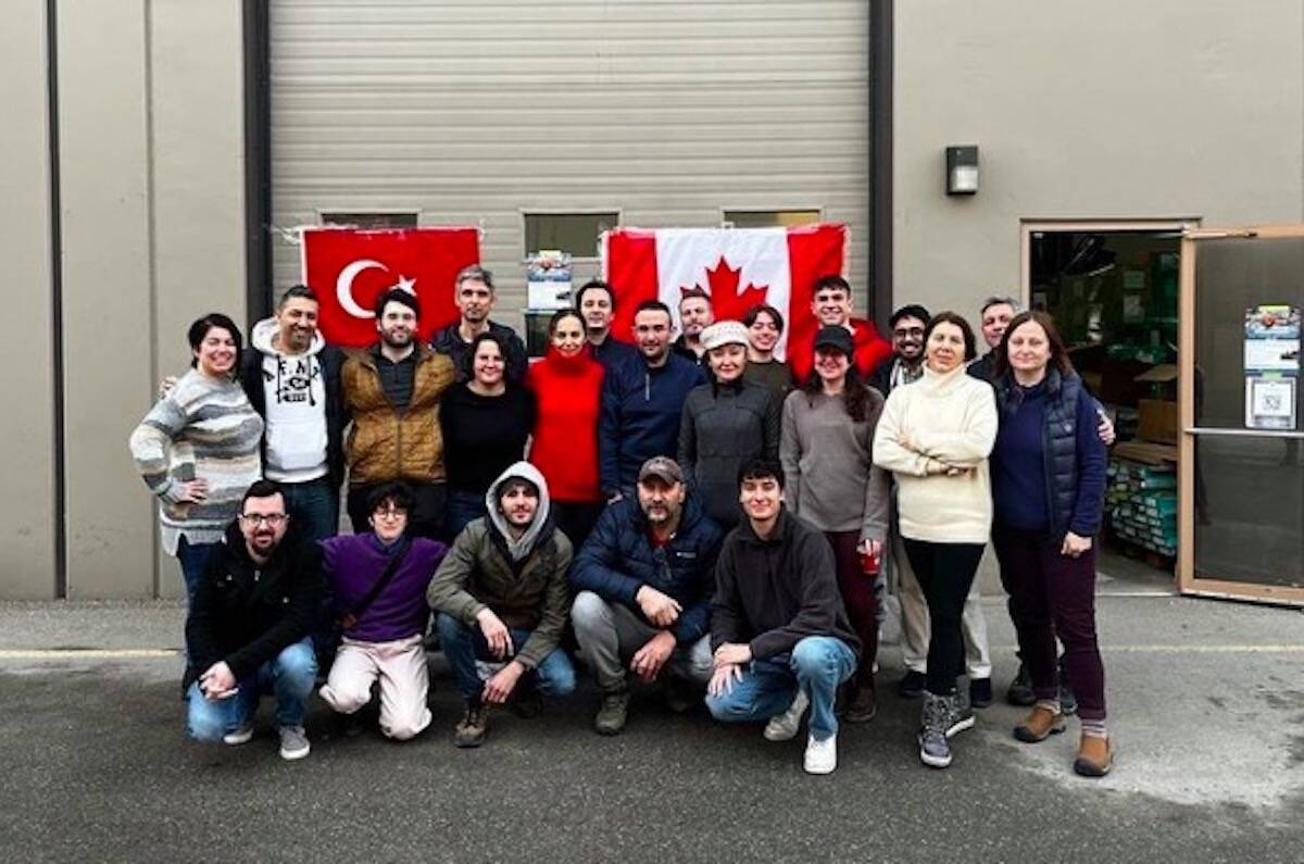 Okanagan Helps is collecting donations to send to Turkey (Okanagan Helps/Instagram)