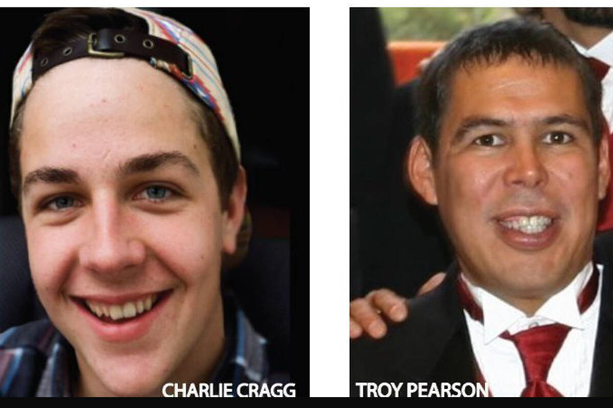 Charlie Cragg and Troy Pearson lost their lives in the sinking of the tug boat Ingenika on Feb. 11, 2021. Wainwright Marine Service Ltd. and James Geoffery Bates have been jointly charged with eight counts in the Prince Rupert Court on Jan. 6, 2023. (Photo: supplied)