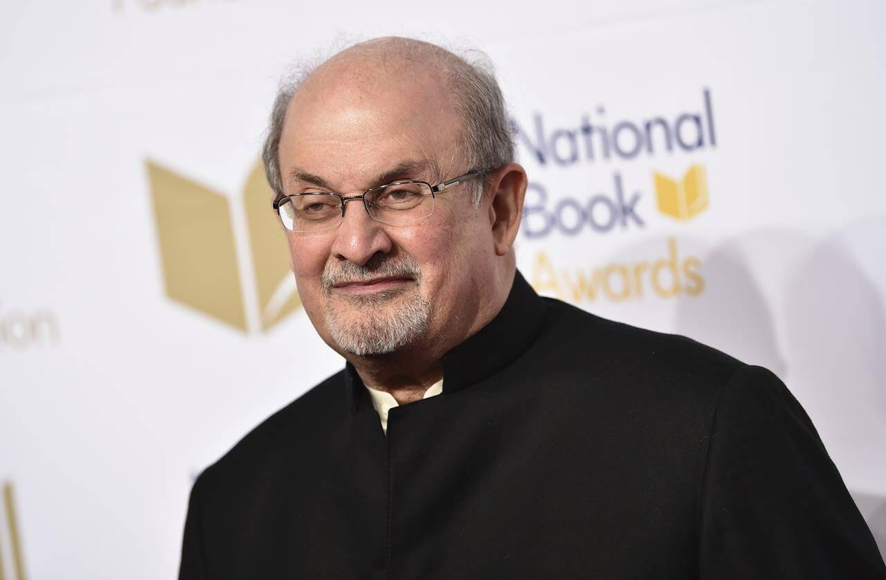 Salman Rushdie’s 1988 novel, The Satanic Verses, resulted in a fatwa, calling for Rushdie’s death. When was this call for his death lifted? (Photo by Evan Agostini/Invision/AP, File)