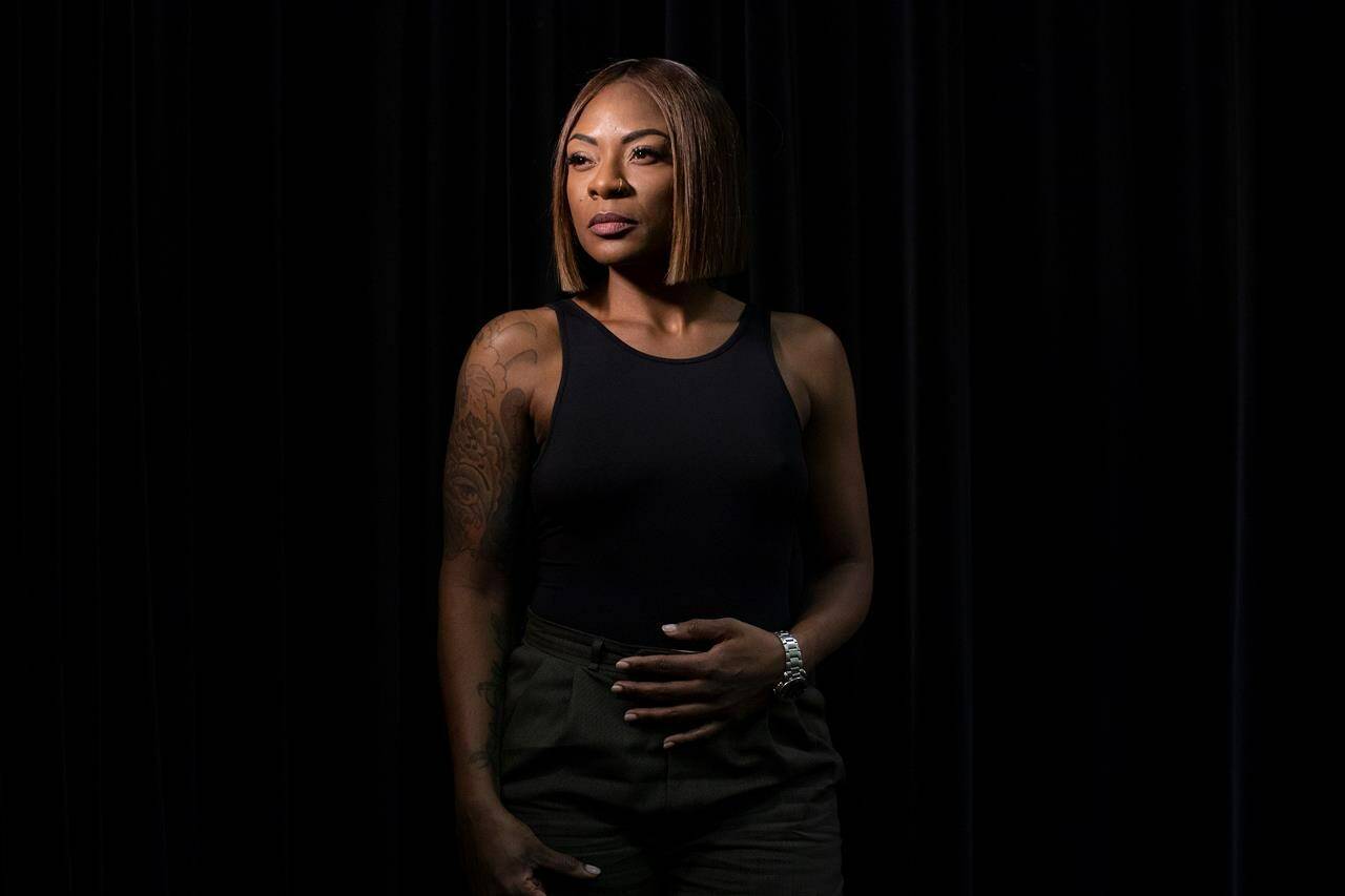 Jully Black is photographed in Toronto on Friday Jan. 17, 2020. Black made a small change to the lyrics of O Canada at Sunday’s NBA All-Star Game.THE CANADIAN PRESS/Chris Young
