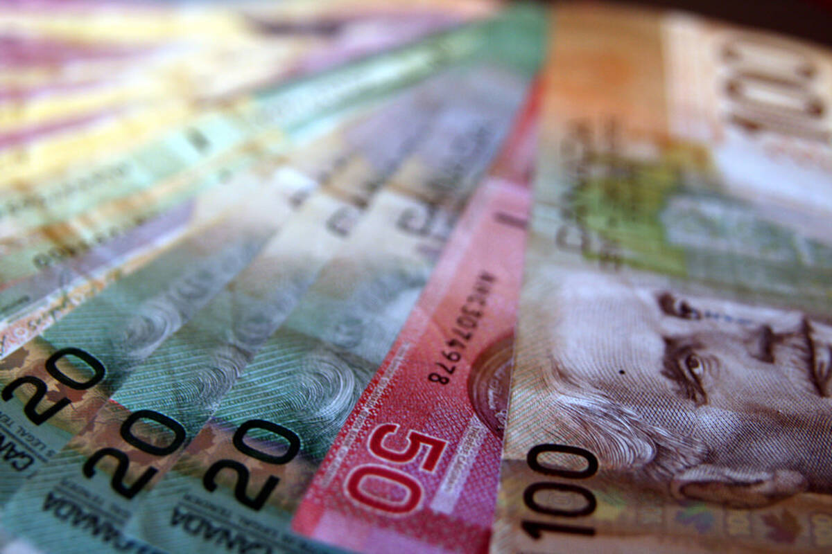 Do you know which Canadian banknote is the most commonly counterfeited bill? (Black Press file photo.)