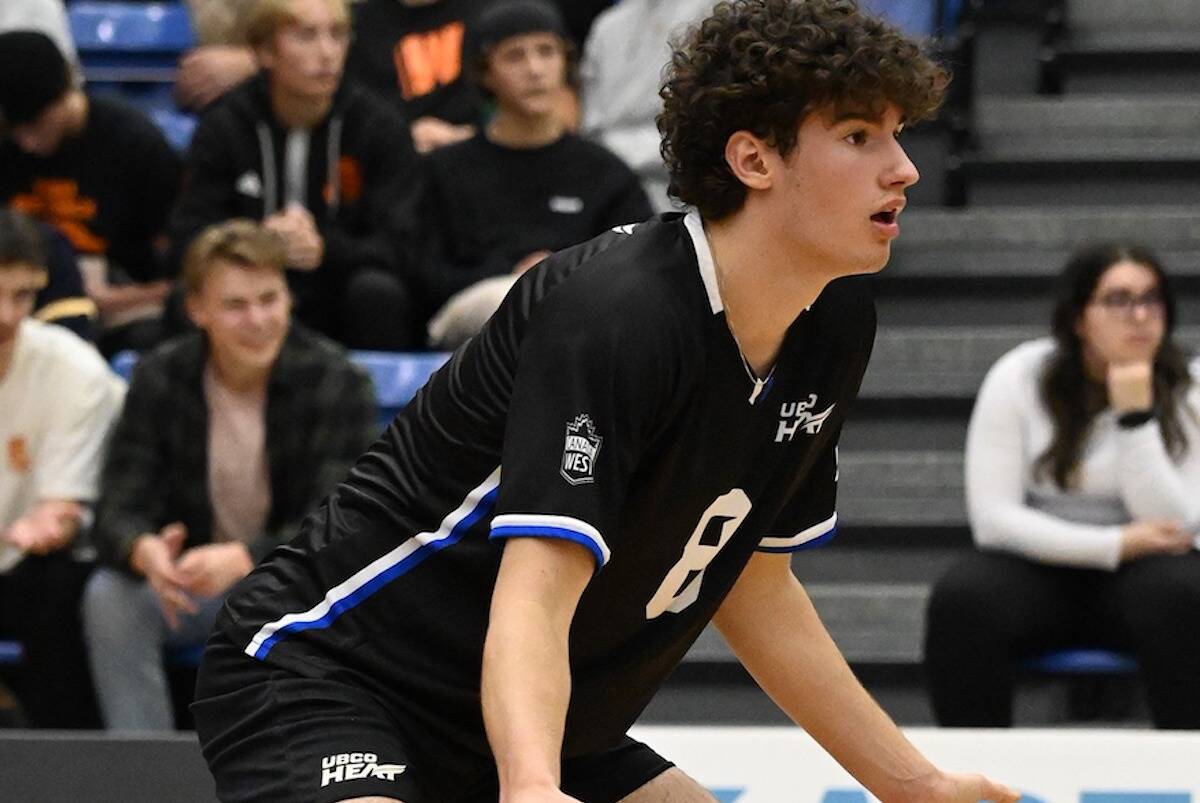 Kelowna native Seba Manuel has been named to the Canada West All-Rookie team. (Krista Carlson/UBCO)