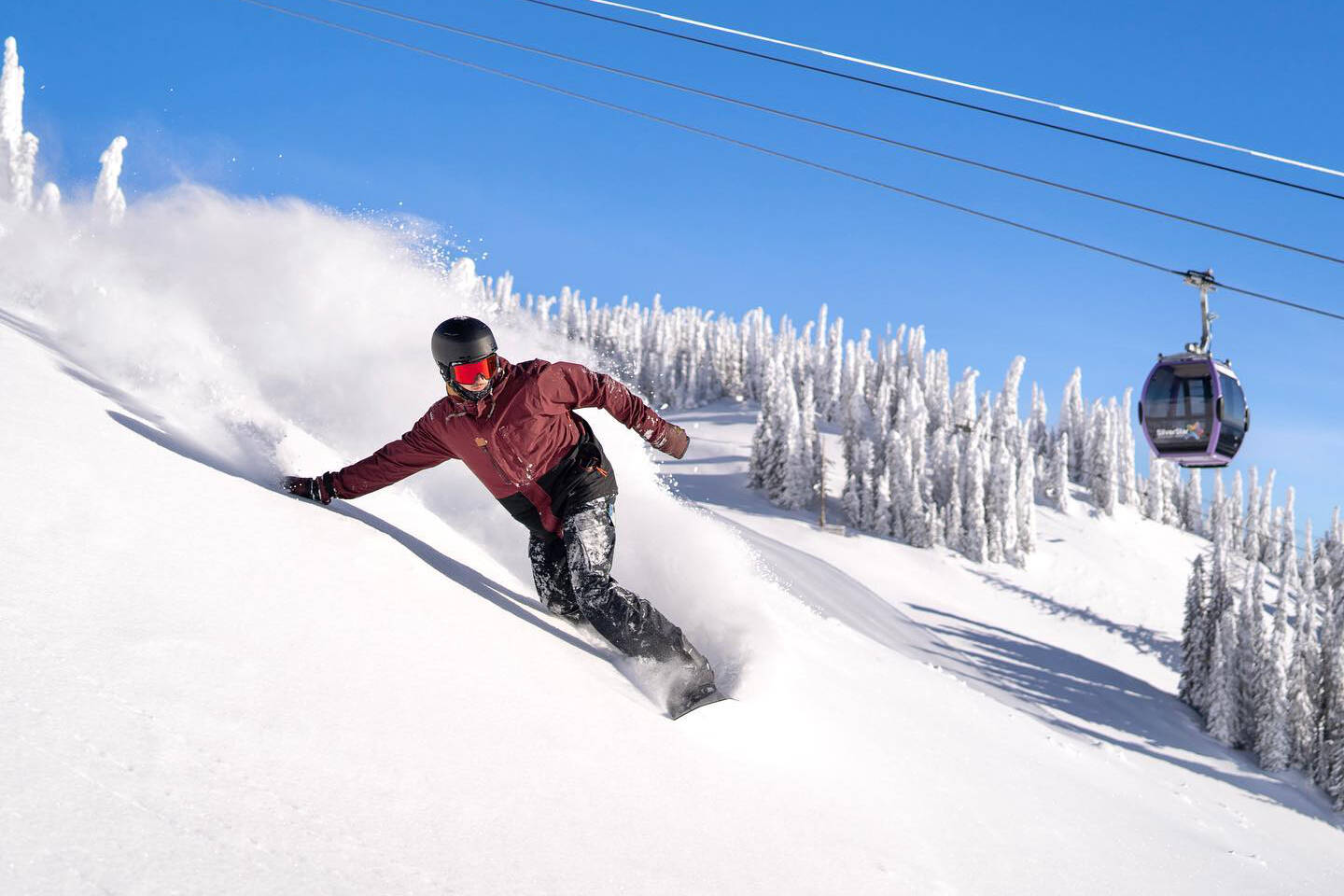With almost 670 cm of snow this year as of March 2, SilverStar Mountain Resort is extending its ski and snowboard season to April 16, 2023, weather and snow dependent. (SilverStar Mountain Resort/Facebook)