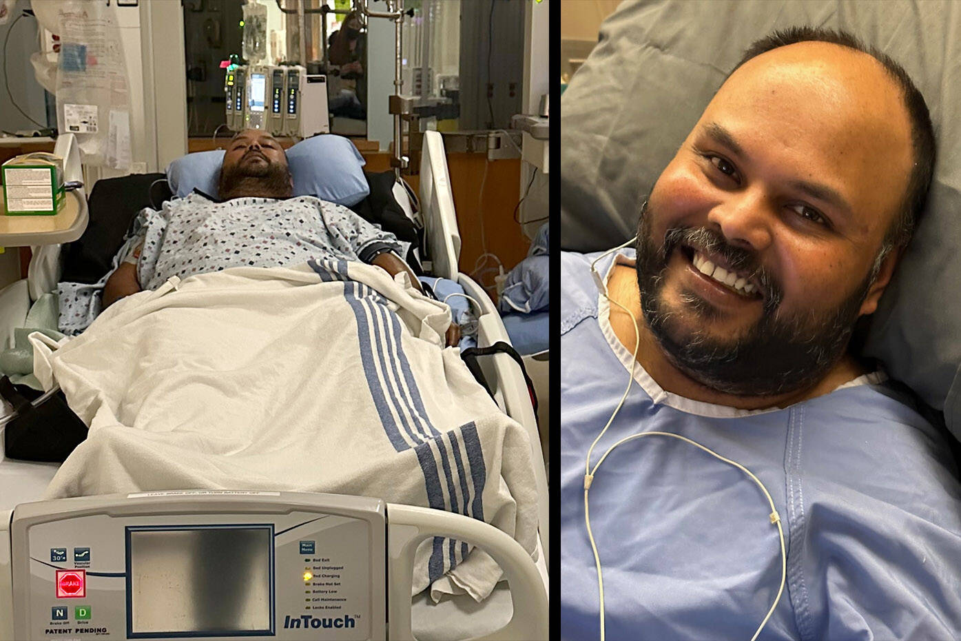 Kris Mallisetty was paralyzed from the neck down during surgery on his spine on Jan. 27. Because he doesn’t qualify for Persons With Disability funding, a friend has set up a fundraiser to help pay for the costs of making his home wheelchair-accessible. (Leah Gray photo)