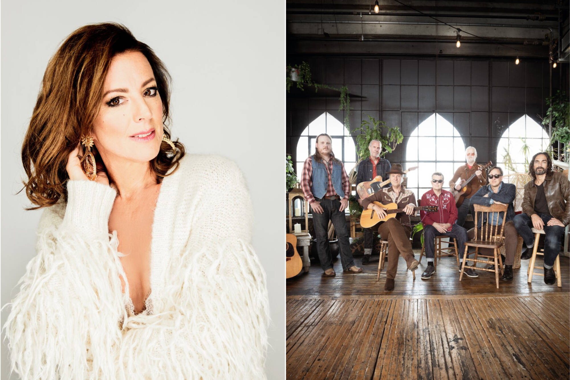 Canadian music legends Sarah McLachlan and Blue Rodeo will be performing in the 31st edition of the Salmon Arm ROOTSandBLUES Festival, Aug. 17 to 20, 2023. (Photos contributed)