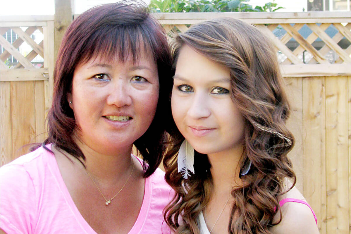 Carol Todd and her daughter Amanda. Carol Todd was in the legislature Monday afternoon as the province tabled legislation against the non-consensual sharing of images. Amanda Todd died of suicide in October 2012 after being cyerbullied online. (Special to Black Press Media)