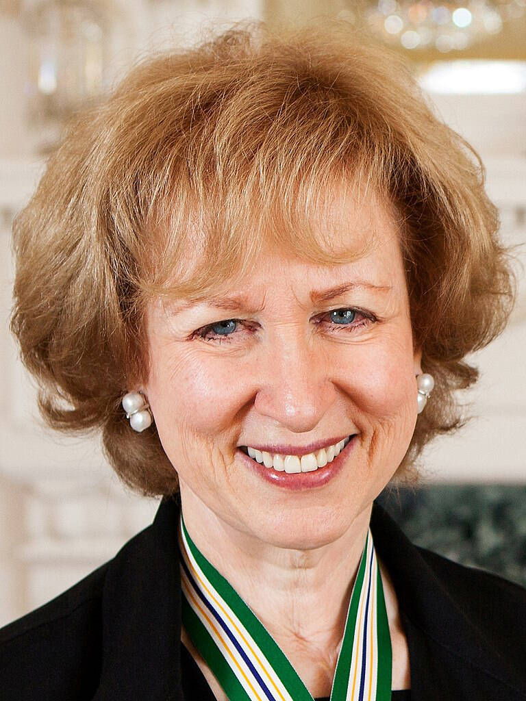 Canada’s only female Prime Minister was Kim Campbell, but Kim was not her first name. What is her first name? (Wikimedia Commons)