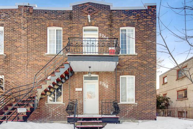 A portion of this Montreal duplex is on the market for $499,000. (Realtor.ca)