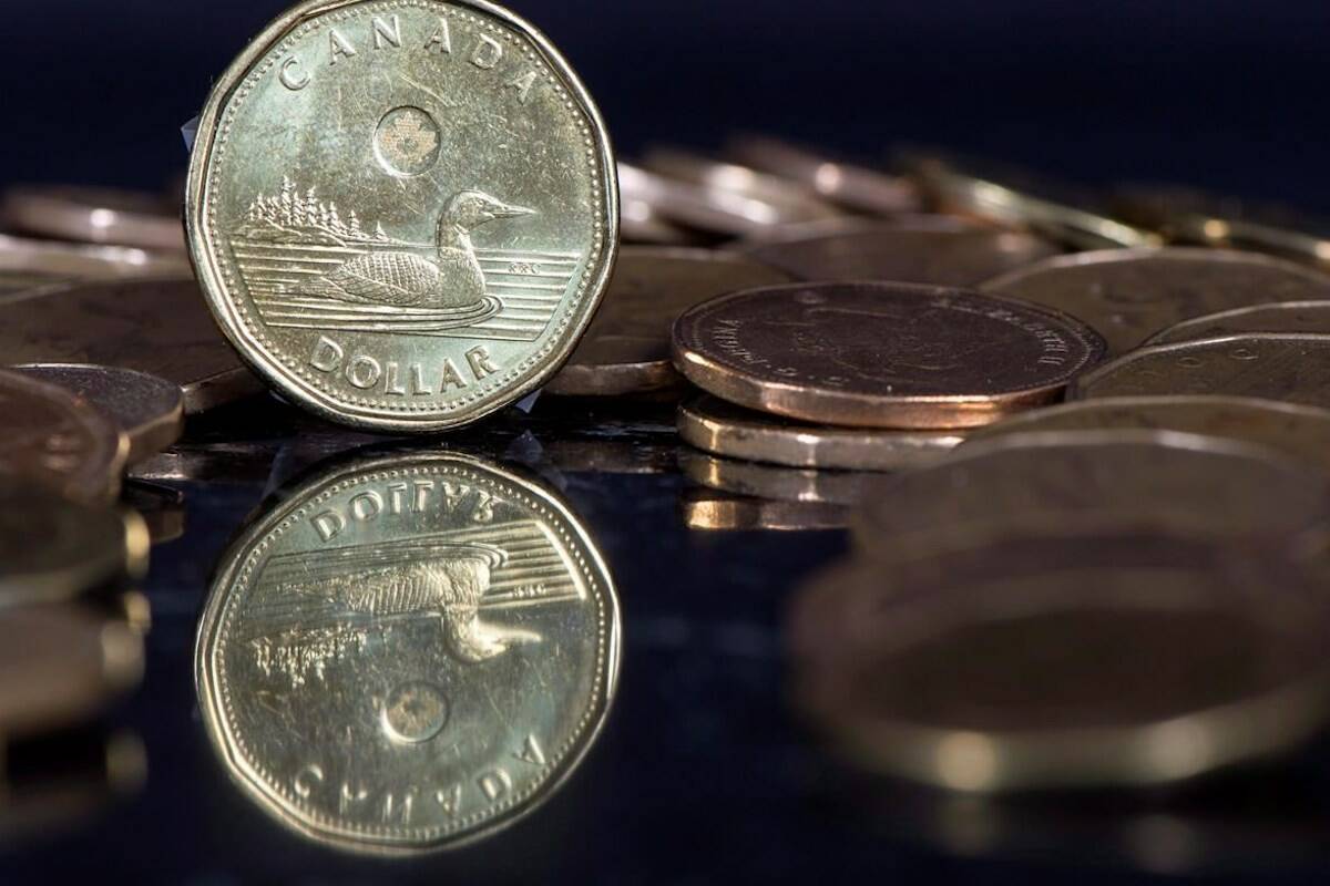 The Canadian dollar coin, the Loonie, is seen in Montreal, Friday, Jan. 30, 2015. THE CANADIAN PRESS/Paul Chiasson