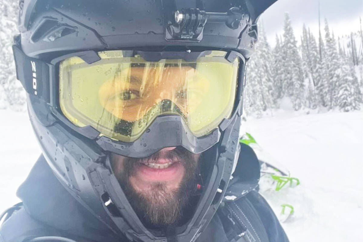 Trevor Lee Shine Pierce was an avid outdoor enthusiast and snowmobiler. (Photo submitted)