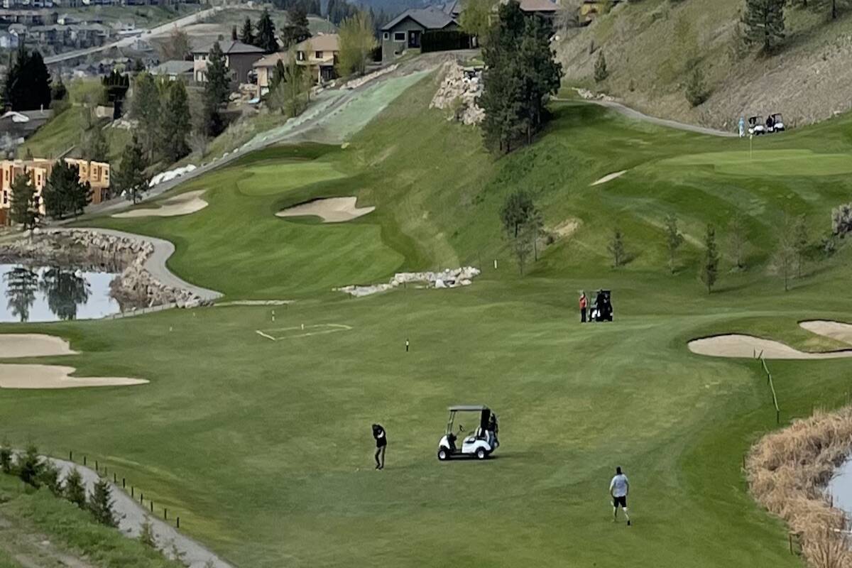 Kelowna golf courses are starting to open up for the 2023 season. (Jordy Cunningham/Capital News)