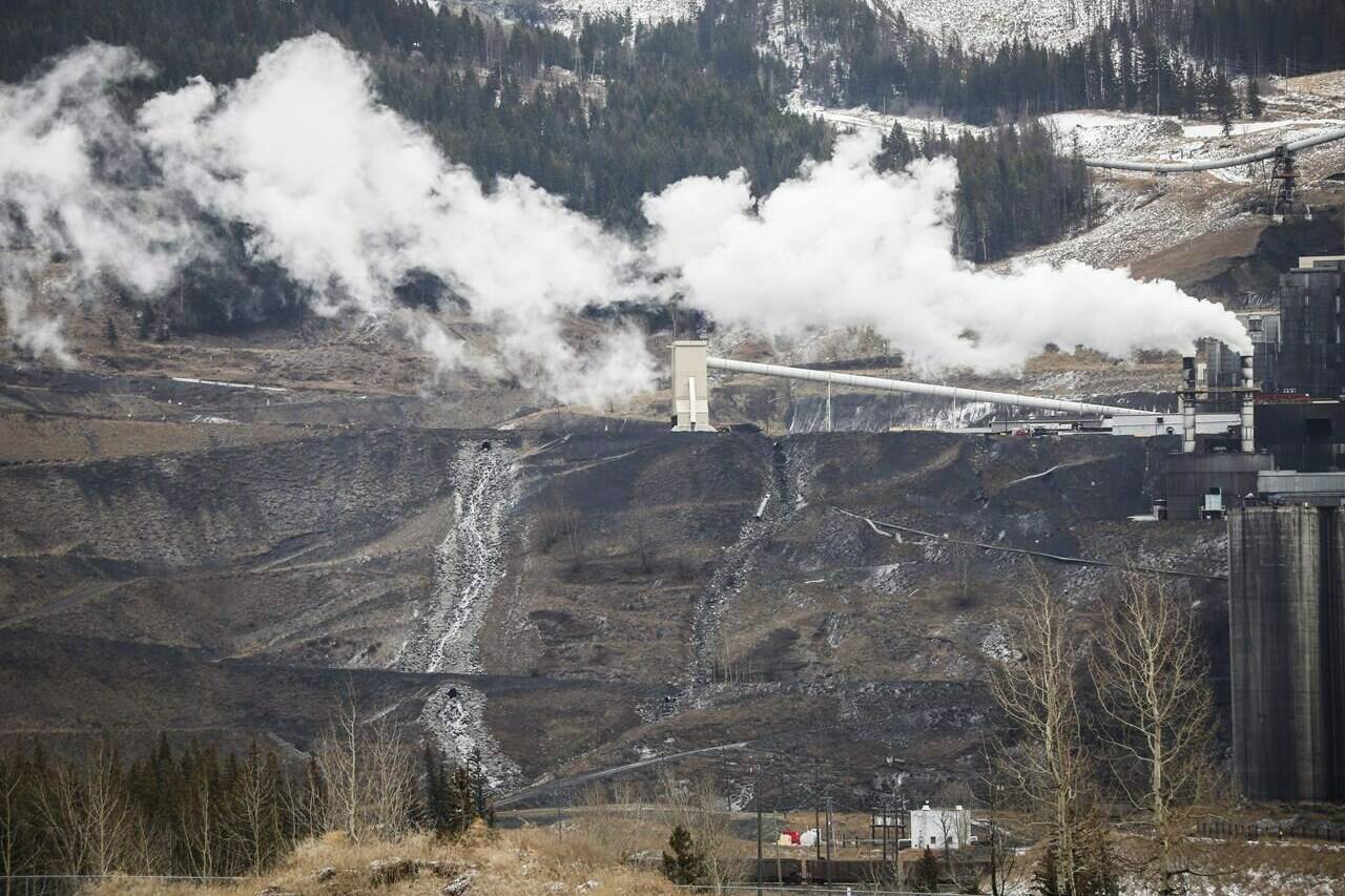 A coal mining operation in Sparwood, B.C., is shown on Wednesday, Nov. 30, 2016. A new study based on three other British Columbia coal mines says the economic benefits from those projects, used to justify their approval during the environmental review process, were “significantly overestimated.” THE CANADIAN PRESS/Jeff McIntosh