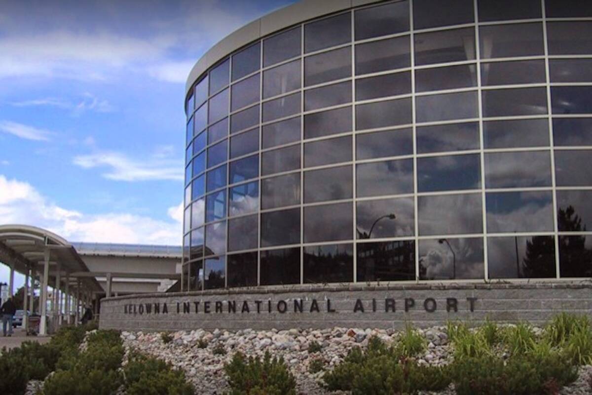 Kelowna International Airport. (File photo)